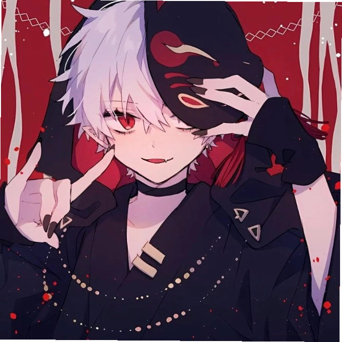 Anime nam ác quỷ chibi dễ thương với vẻ ngộ nghĩnh