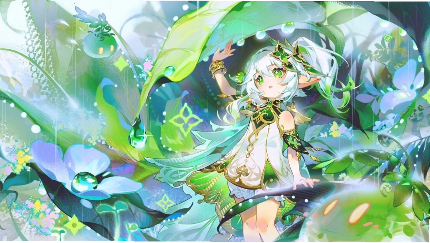 Anime nữ lạnh lùng với ánh mắt nhìn thẳng đầy thách thức