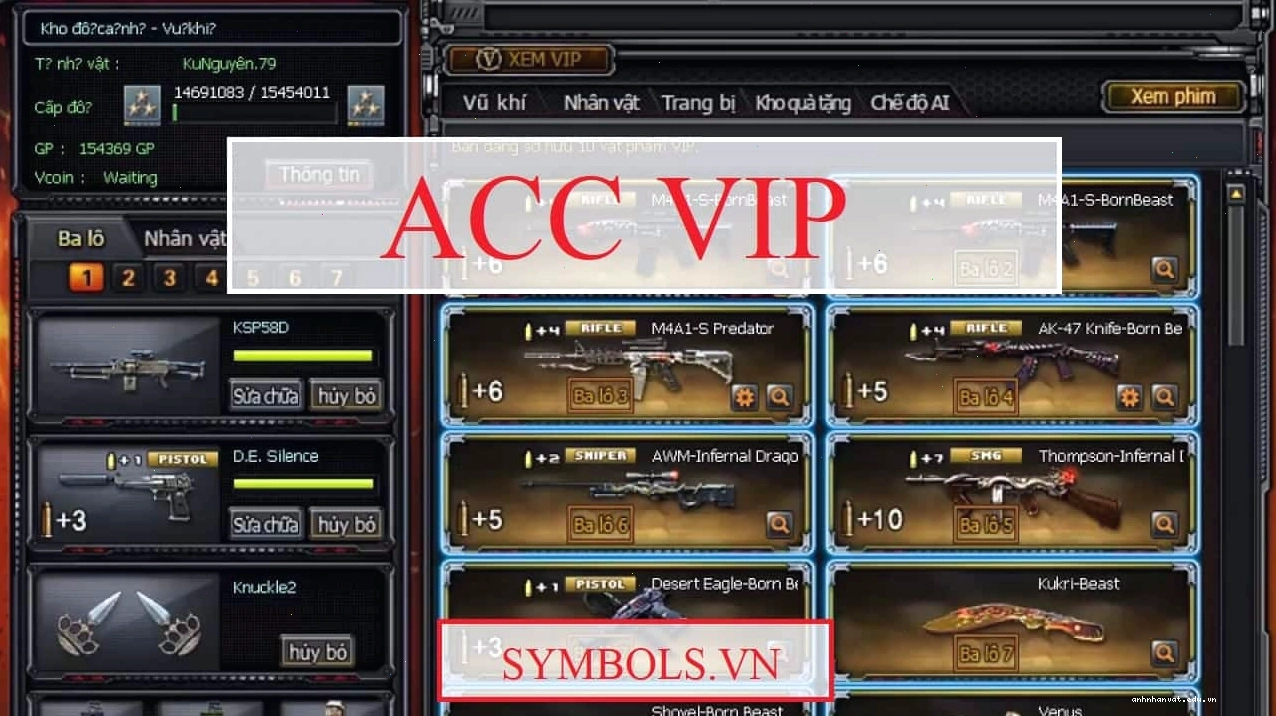 Avatar ác quỷ ngầu nữ VIP