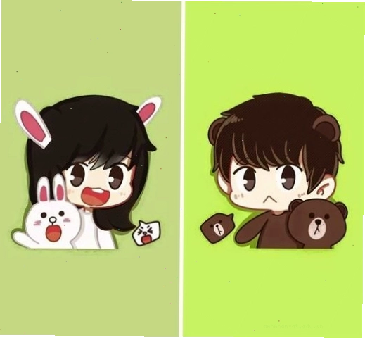 Avatar đôi anime cho bạn thân nữ thể hiện sự đồng điệu và gắn bó