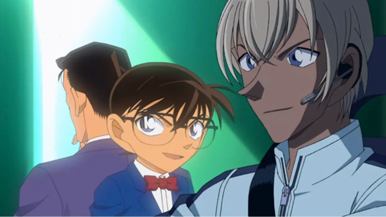 Bourbon nghi ngờ Conan là Shinichi Kudo