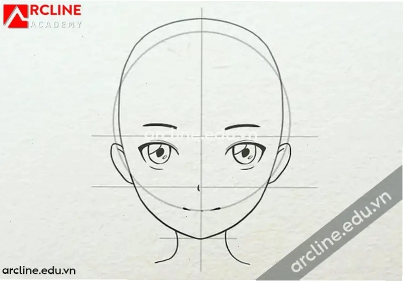 Cách vẽ miệng anime nữ cười