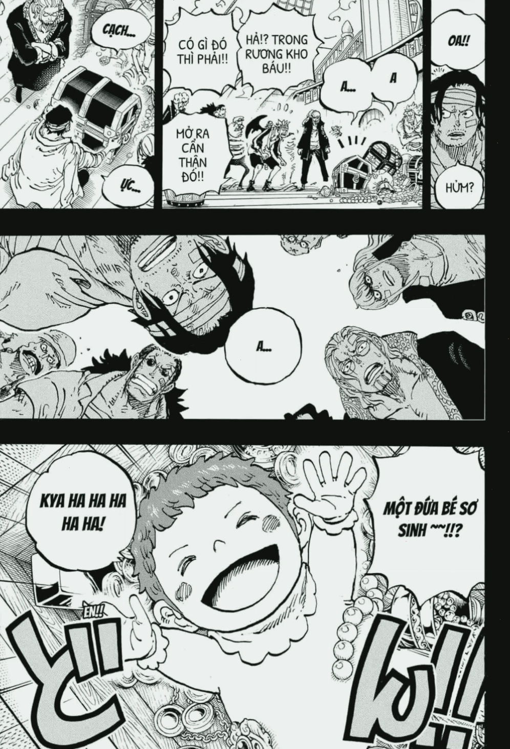 Cảnh quan thế giới One Piece rộng lớn và bí ẩn