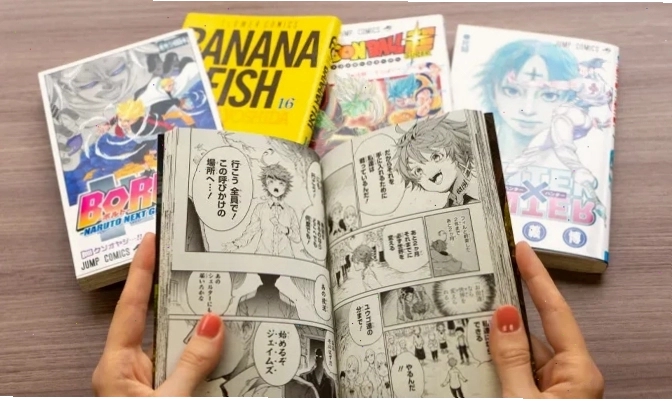 Cảnh quay từ một bộ anime Nhật Bản với màu sắc tươi sáng