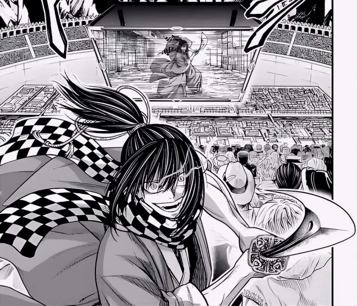 Chân dung kiếm sĩ Okita Souji, đội trưởng Đội 1 Shinsengumi