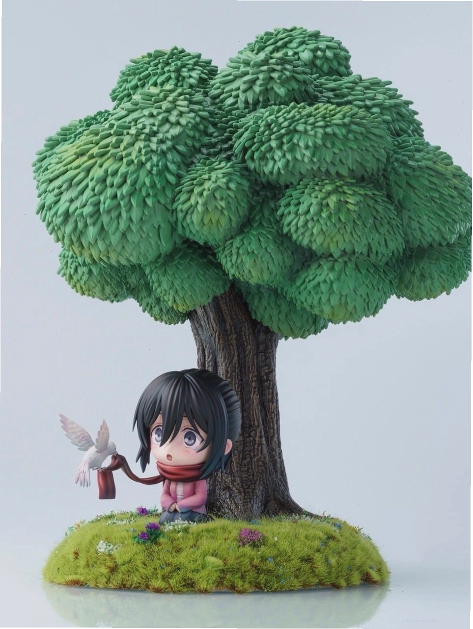 Chi tiết mô hình Mikasa Ackerman Chibi