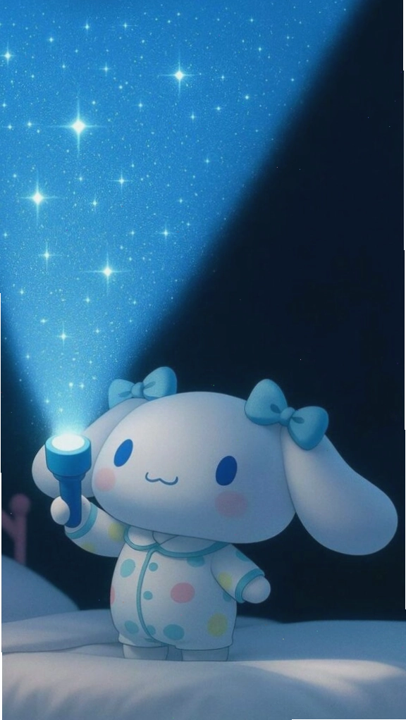Cinnamoroll anime cute soi sao đêm lung linh