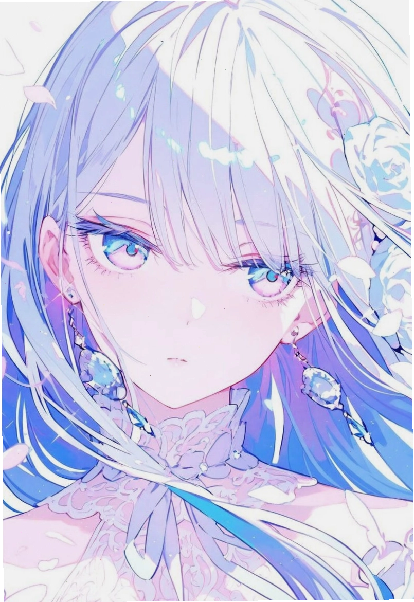 Cô gái anime với phong thái tự tin và quyến rũ