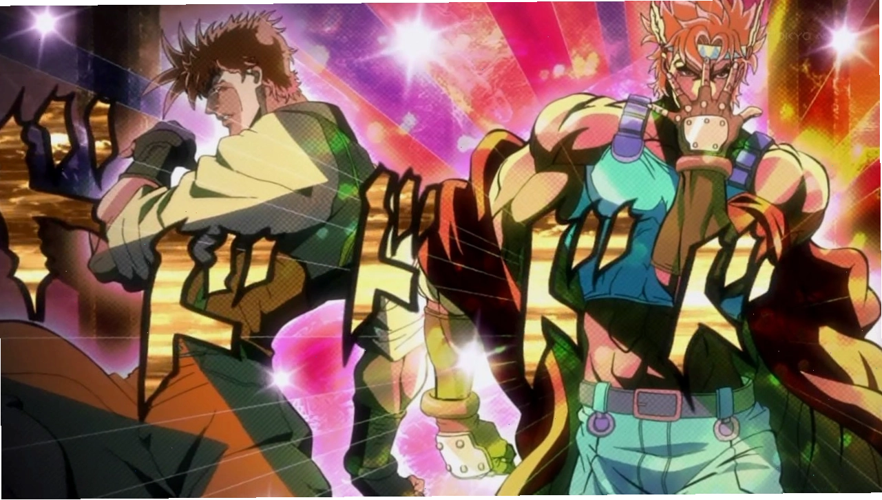 Cộng đồng Steam với các tư thế JoJo