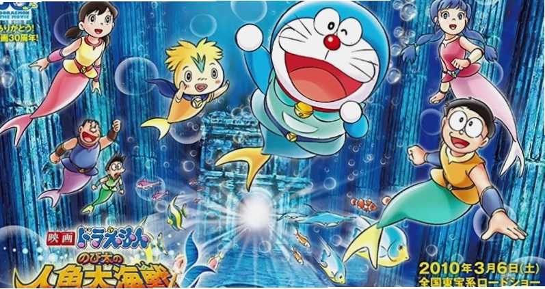 Cuộc chiến dưới đáy biển trong Doraemon