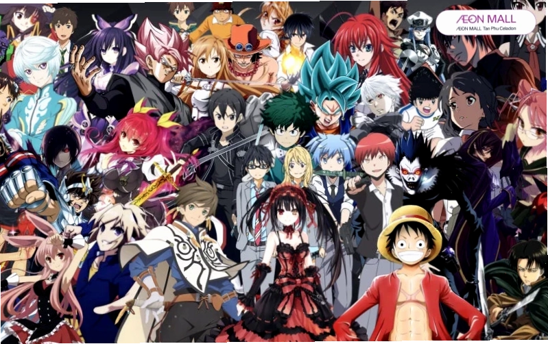 Danh sách anime được yêu thích