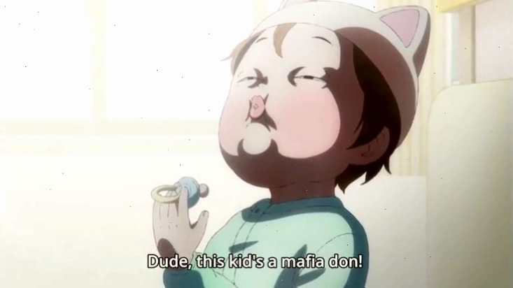 Em bé Mafia trong Asobi Asobase