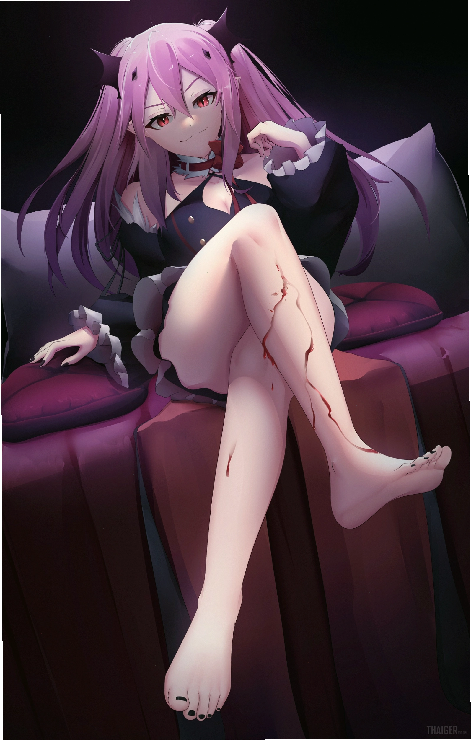 Fanart Krul Tepes trong Owari No Seraph
