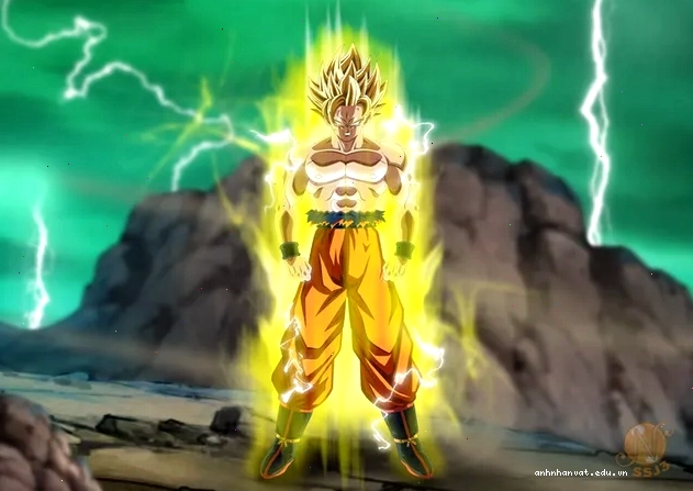 Goku biến hình Super Saiyan 2 trên hành tinh Namek
