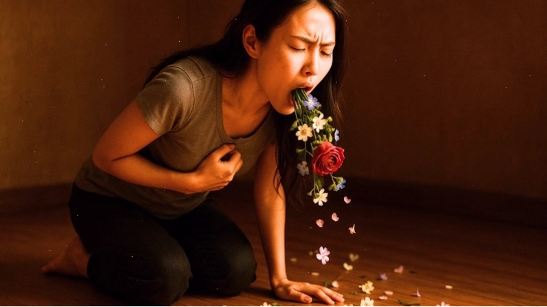 Hanahaki trong tác phẩm văn học được hiểu là “căn bệnh nôn ra hoa”