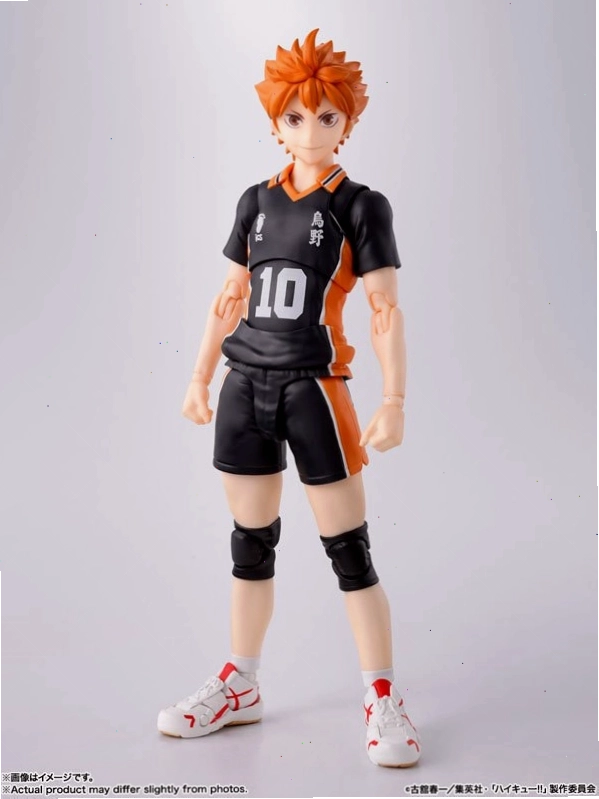 Hinata Shoyo với biểu cảm tự tin trên sân đấu