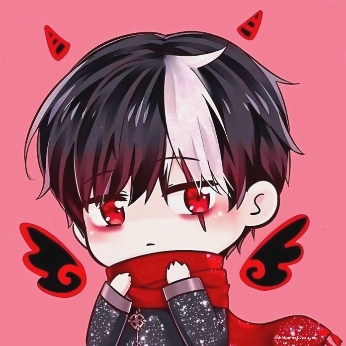 Hình ảnh ác quỷ anime chibi đáng yêu và ngộ nghĩnh