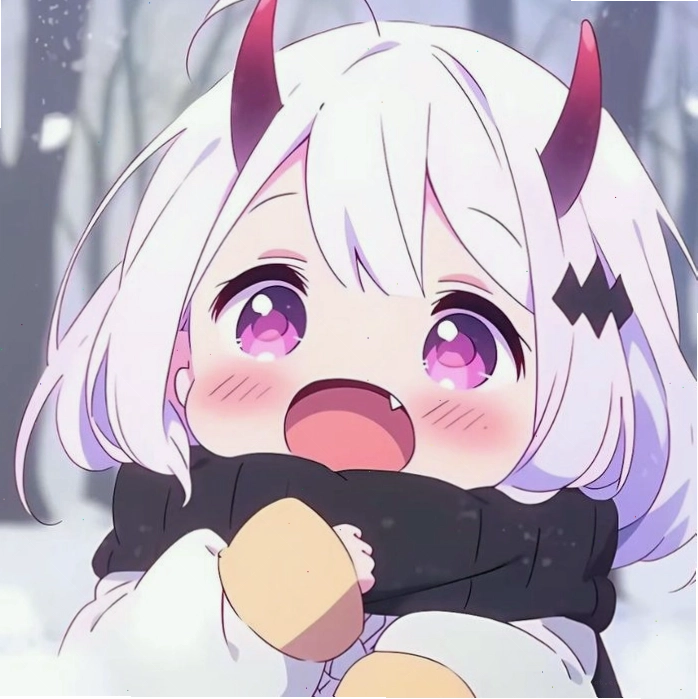 Hình ảnh anime nam ác quỷ chibi dễ thương với biểu cảm vui nhộn