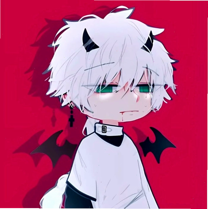 Hình ảnh anime nam ác quỷ chibi dễ thương với nét ngọt ngào