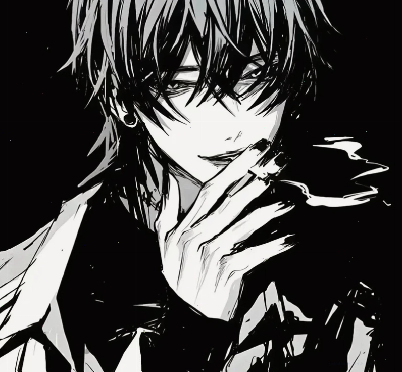 Hình ảnh anime nam lạnh lùng trầm tư