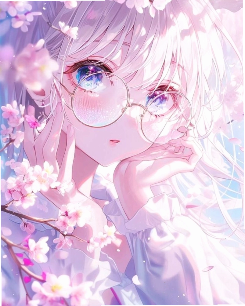 Hình ảnh anime nữ đẹp, xinh gái với mái tóc dài