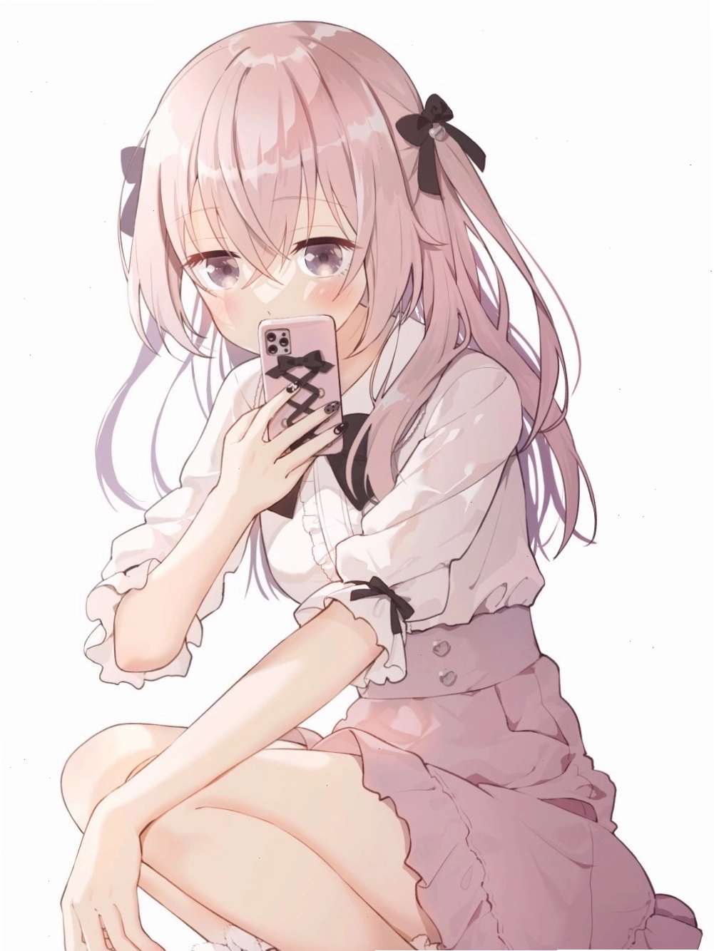 Hình ảnh Inui Sajuna với phong cách cute và đáng yêu