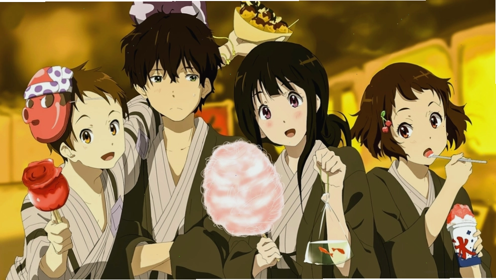 Hình ảnh lãng mạn trong Hyouka gợi nhiều suy tư