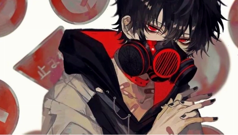 Hình ảnh minh họa nhân vật anime nam với phong cách thư sinh