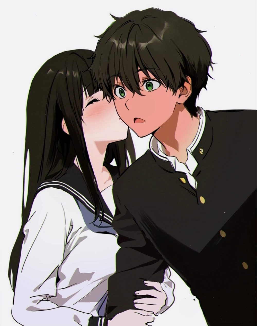 Hình anime Hyouka sắc nét với biểu cảm nhân vật chân thật
