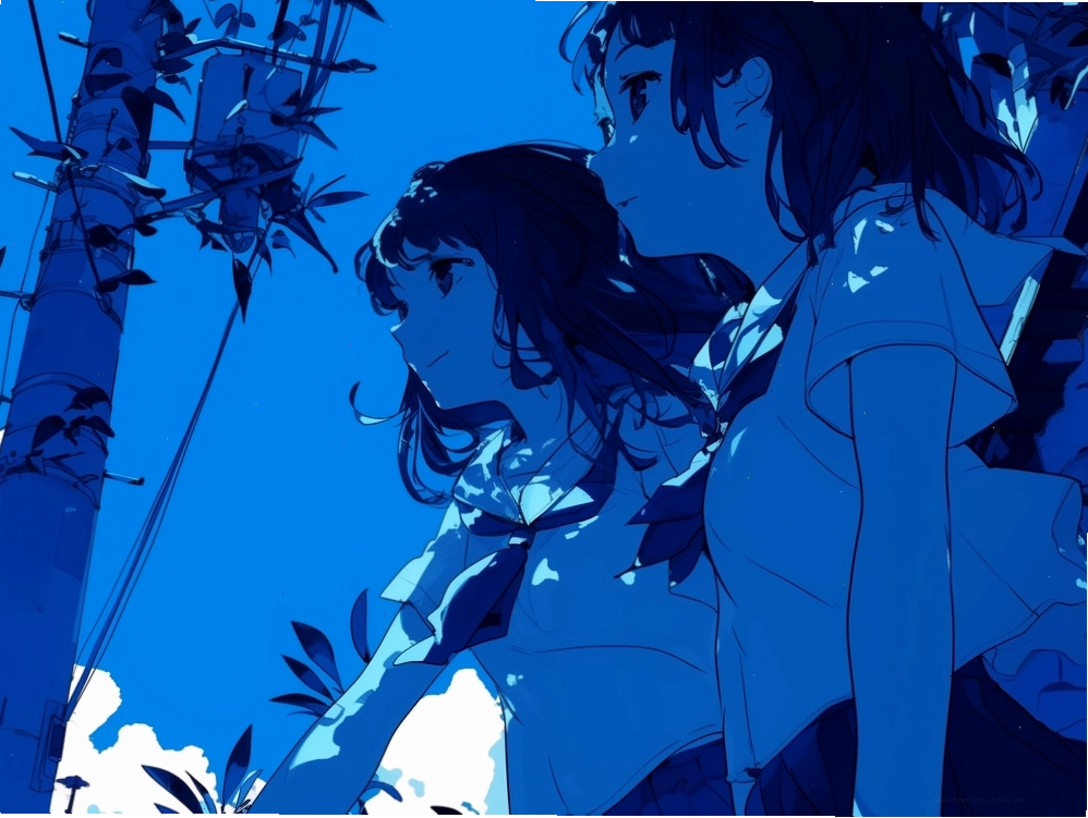 Hình anime nữ lạnh lùng vô cảm ngầu
