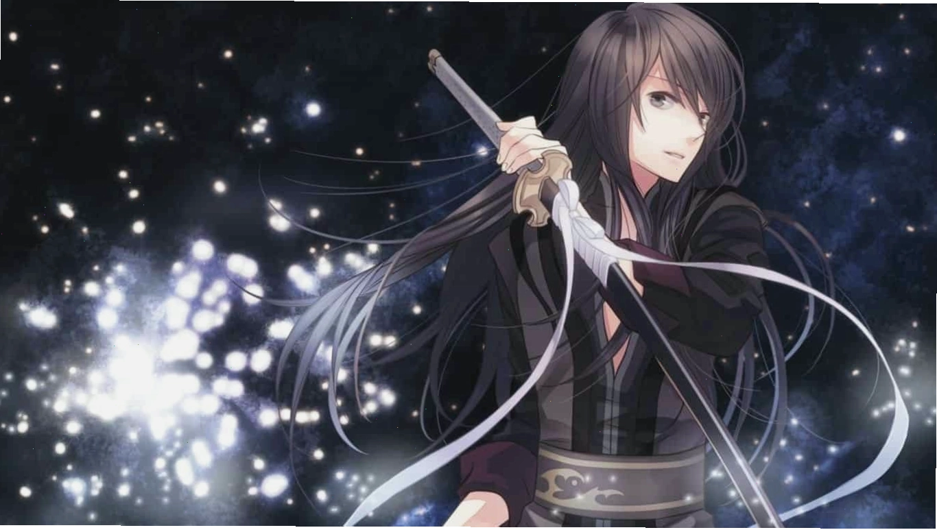 Hình nền anime boy ngầu thể hiện tâm trạng buồn và cô đơn