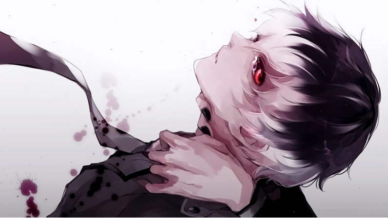 Hình nền anime nam với nụ cười tỏa nắng trên điện thoại