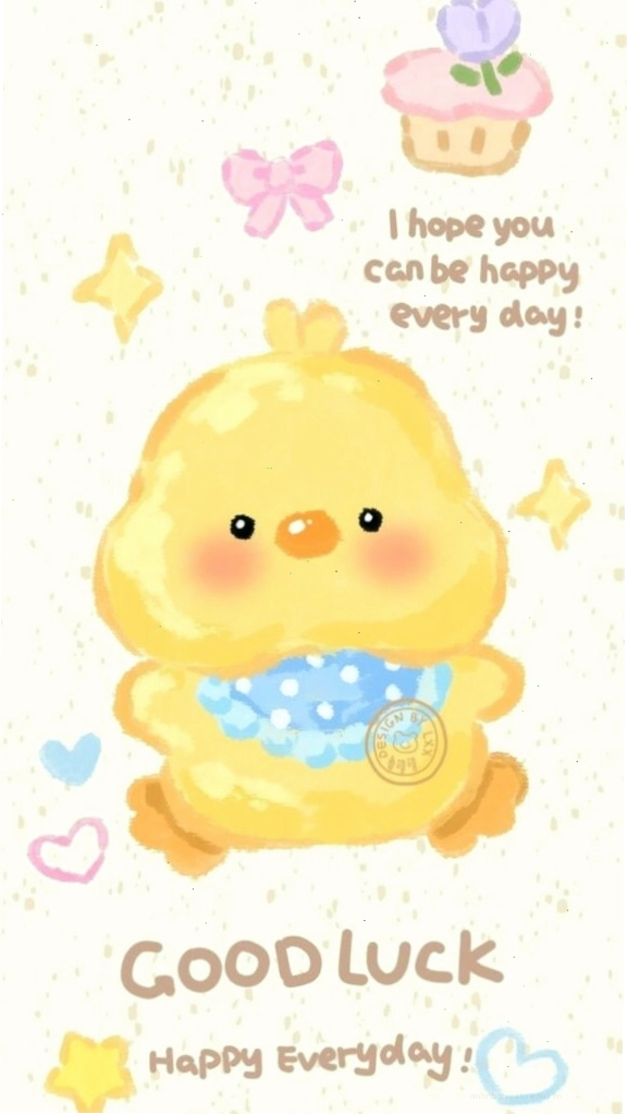 Hình nền cute có chữ, thích hợp cho điện thoại
