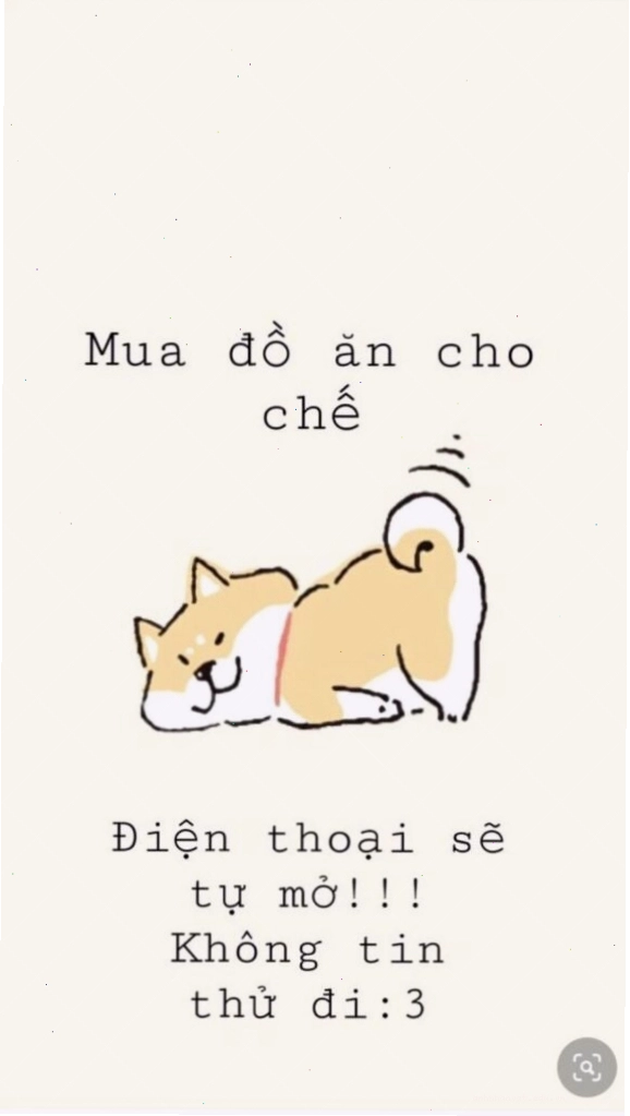 Hình nền cute có chữ, thích hợp cho điện thoại
