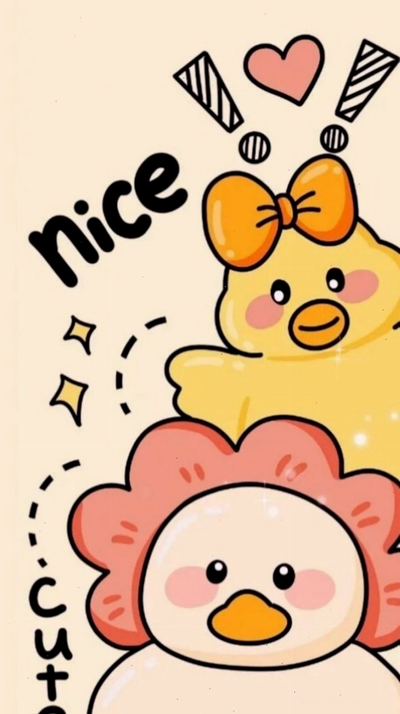 Hình nền cute có chữ, thích hợp cho điện thoại