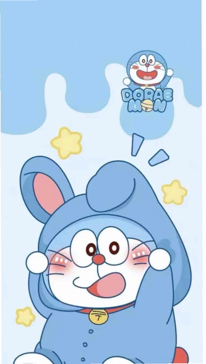 Hình nền Doremon cute chibi
