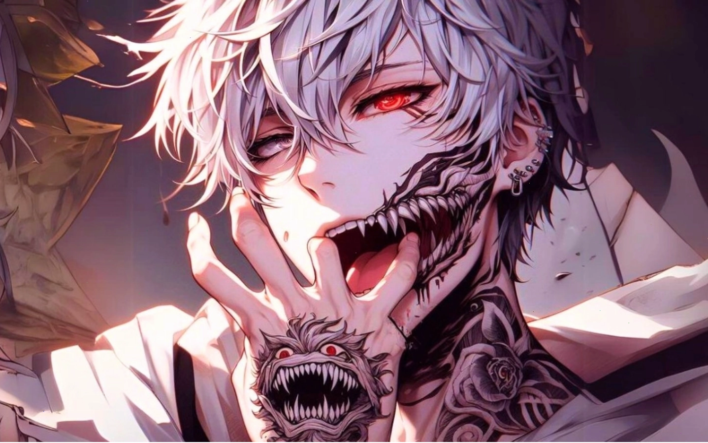 Hình nền nhân vật anime đầy lạnh lùng và cuốn hút