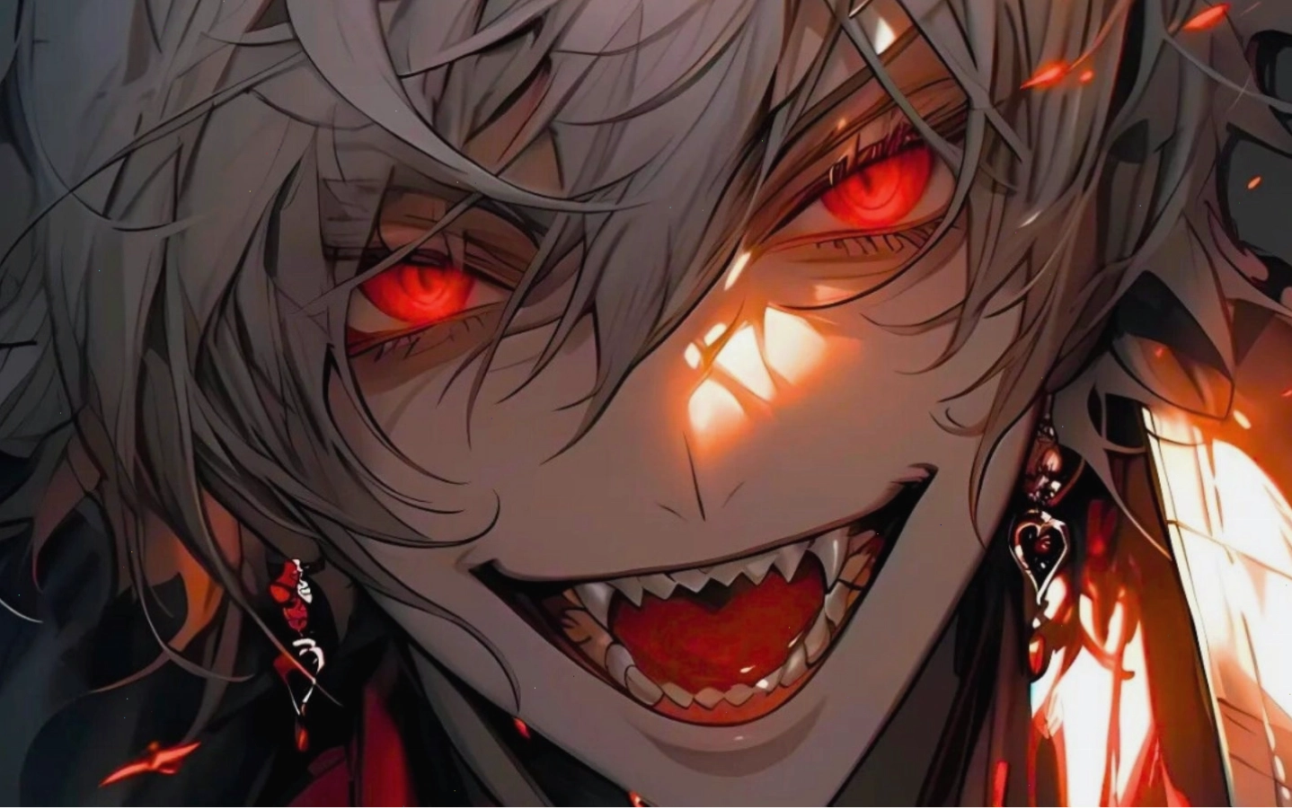 Hình nền nhân vật anime phản diện cực ngầu và cô độc