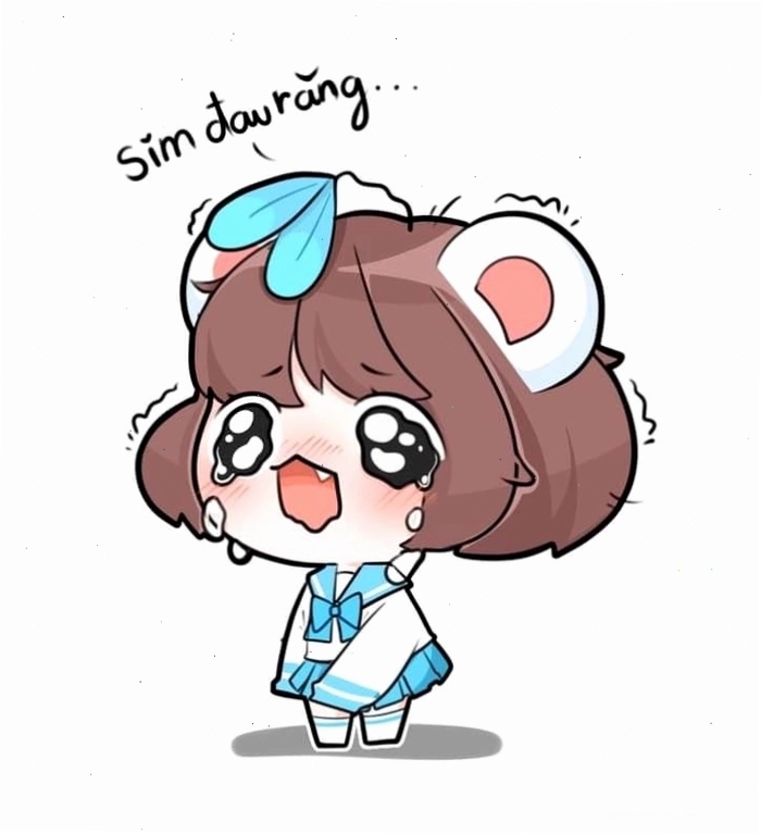 Hình nền Simmy chibi dễ thương và ngộ nghĩnh