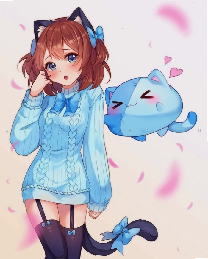 Hình nền Simmy cute chibi nhẹ nhàng
