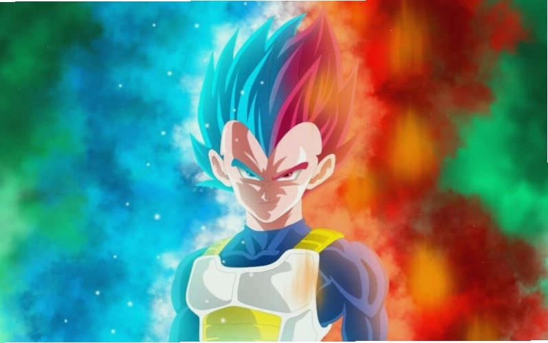 Hình nền Songoku 2K trên nền khói mờ ảo