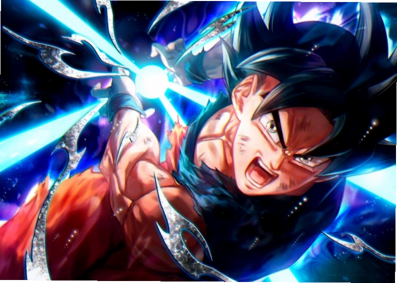 Hình nền Songoku 2K với mái tóc đen đặc trưng