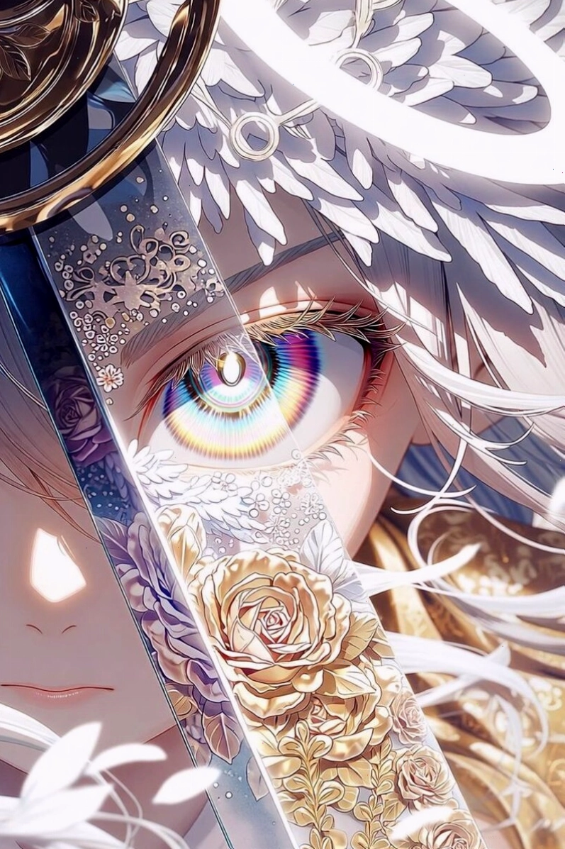 Hoàn thiện chi tiết đôi mắt và phụ kiện cho nhân vật anime