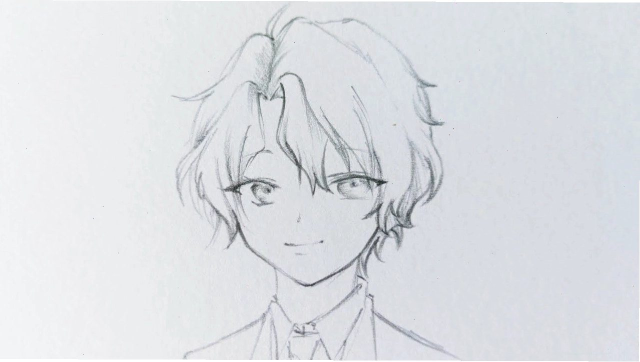 Hướng dẫn cách vẽ nhân vật anime nam