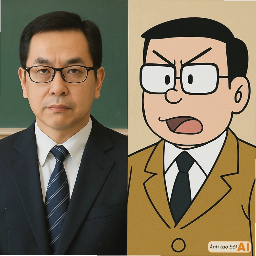 Jaian và Suneo cùng xuất hiện trong phiên bản đời thực