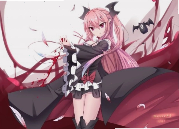 Krul Tepes trong bộ trang phục Nữ hoàng Vampire uy nghiêm
