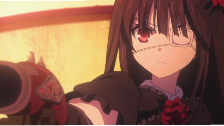 Kurumi Tokisaki với khẩu súng đặc trưng trong Date A Live Season 4