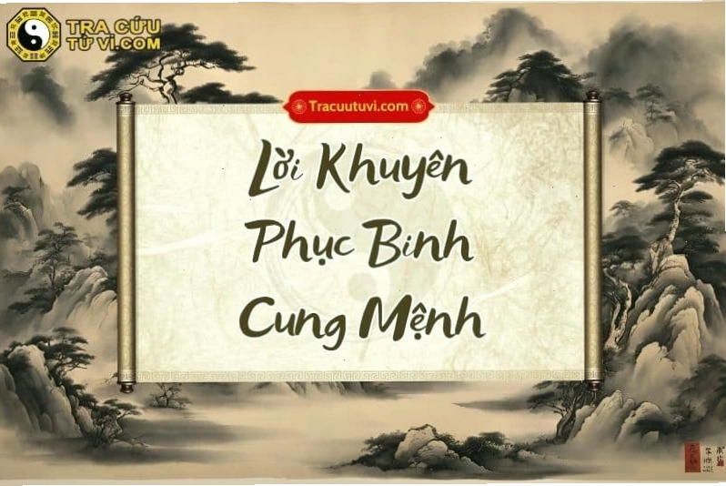 Lời khuyên hữu ích cho người có sao Phục Binh tại cung Mệnh
