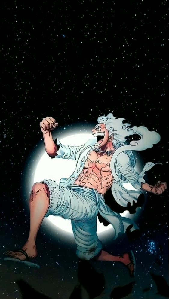 Luffy Gear 5 với sức mạnh Haki Bá Vương bùng nổ