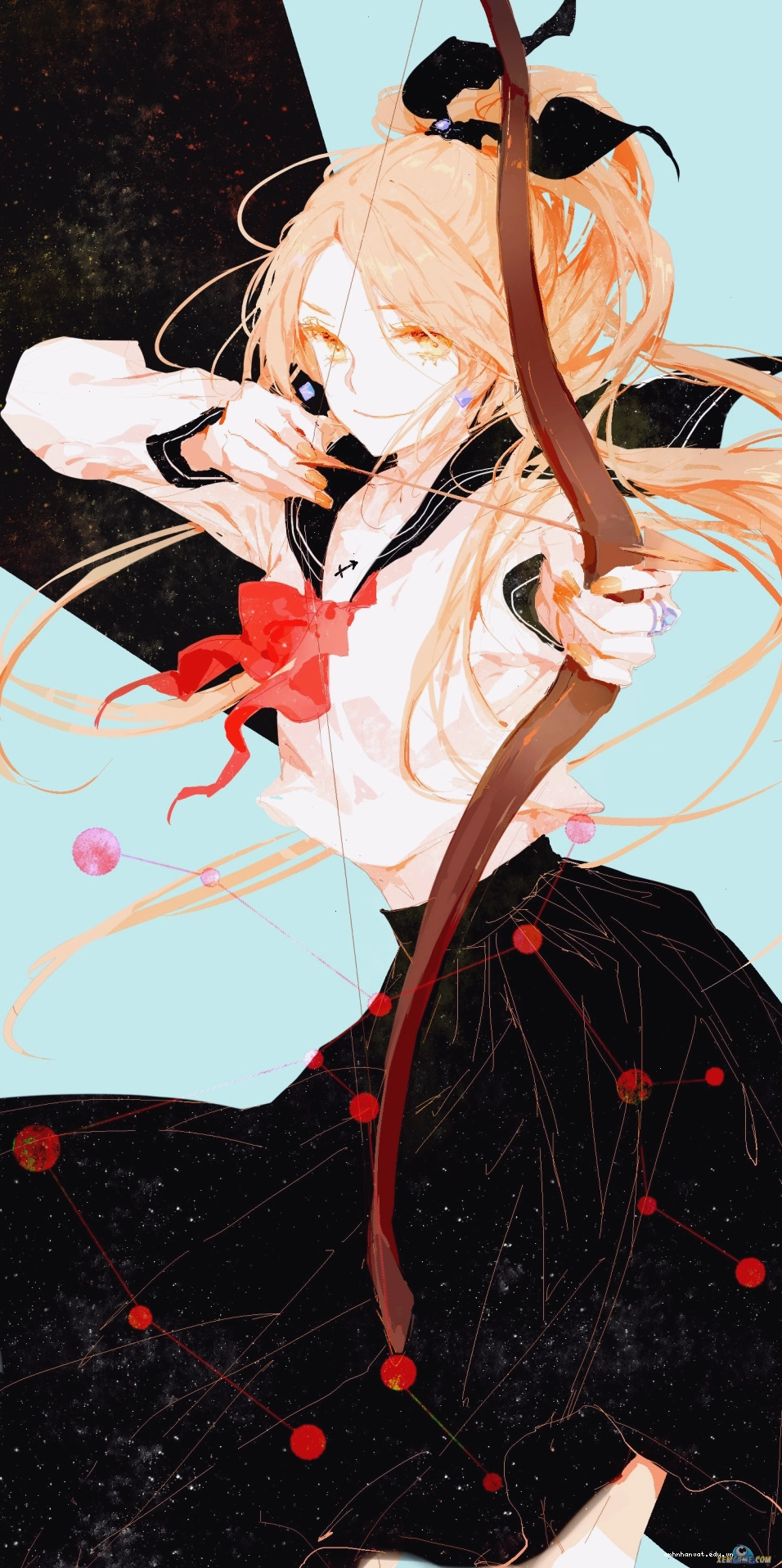 Ma Kết nữ Anime trong trang phục đời thường năng động